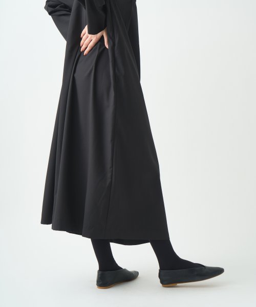 「KELEN/ケレン」タックデザインワンピース/HILA 身幅 肩幅 総丈 そで丈