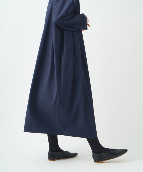 「KELEN/ケレン」タックデザインワンピース/HILA 身幅 肩幅 総丈 そで丈