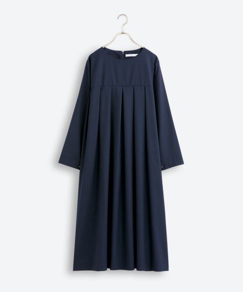 「KELEN/ケレン」タックデザインワンピース/HILA 身幅 肩幅 総丈 そで丈