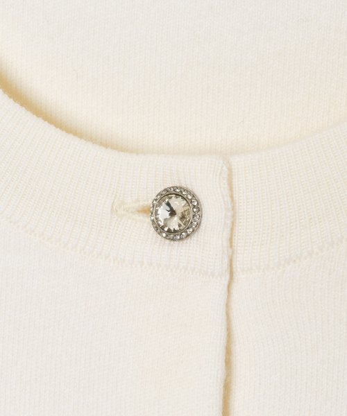 メリノウールビジュー カーディガン P3232085308(24750円)