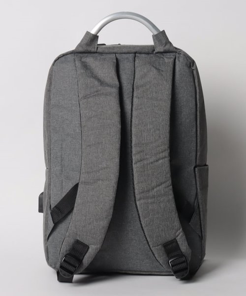 SETUP7(SETUP7)/【SETUP7】シンプル バックパック リュックサック リュック バッグ 鞄 A4収納可 スクエアリュック 通勤 16inch KNF026/img07