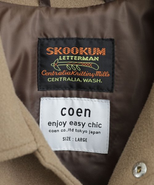 coen(coen)/SKOOKUM×coen別注スタジャン/img21