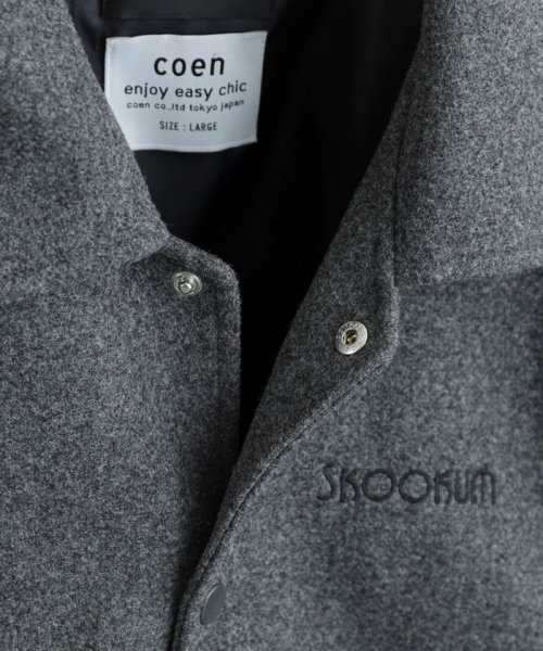coen(coen)/SKOOKUM×coen別注リブスタジャン/img21