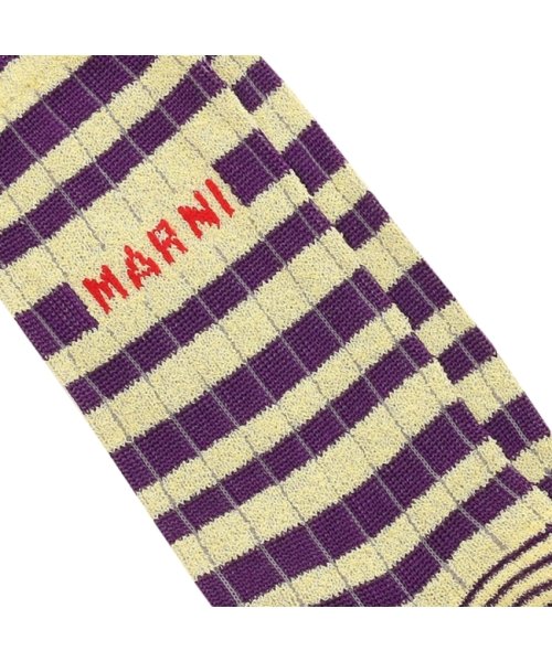 MARNI(マルニ)/マルニ ソックス 靴下 オフホワイト パープル メンズ MARNI SKZC0114Q0 UFC200 RGW05/img03