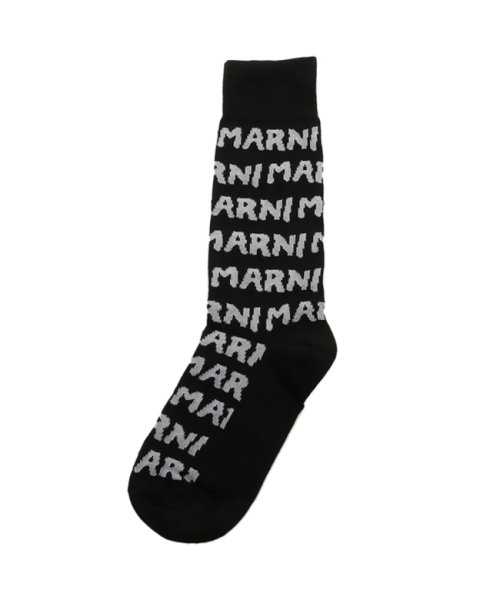 MARNI(マルニ)/マルニ ソックス 靴下 ブラック ホワイト レディース MARNI SKMC0164Q0 UFC103 JQN99/img01