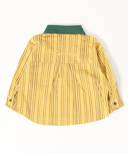 aimoha(aimoha（アイモハ）)/aimoha－KIDS－ 韓国子供服 　配色襟ストライプ柄シャツ/img15
