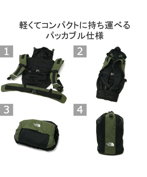 THE NORTH FACE(ザノースフェイス)/日本正規品 ザ・ノース・フェイス 抱っこ紐 おんぶ紐 コンパクト 日本製 THE NORTH FACE 軽量 メッシュ SGマーク 洗える NMB82351/img08