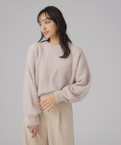 SHOO・LA・RUE Cutie Blonde(シューラルー　キューティーブロンド)/大人上品 ラメフェザーニット/img08