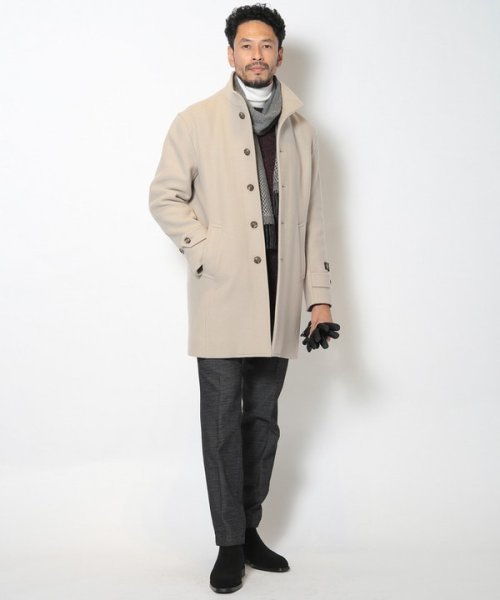 【Bellandi/べランディ】スタンドカラーコート 