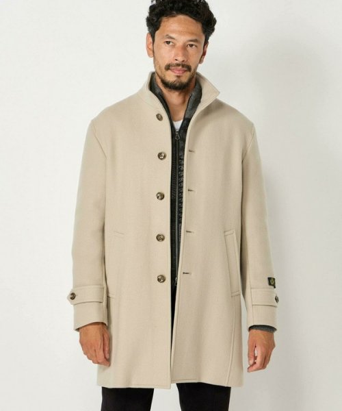 【Bellandi/べランディ】スタンドカラーコート 