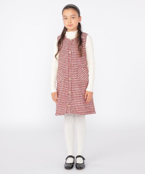 SHIPS KIDS(シップスキッズ)/SHIPS KIDS:140～150cm / ツイード ワンピース/img04