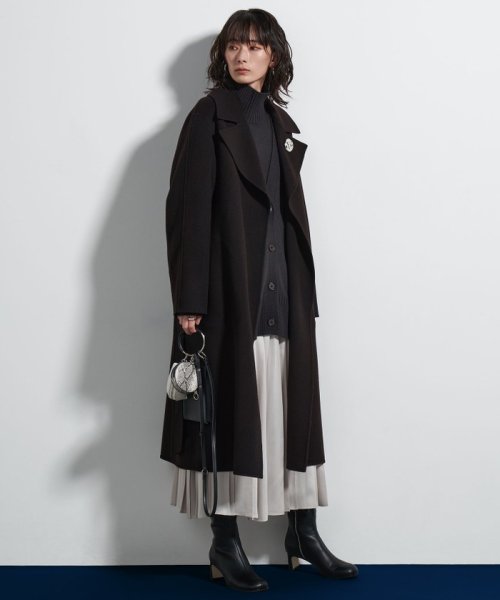 【洗える】 ソフトカシミヤミックス カーディガン 