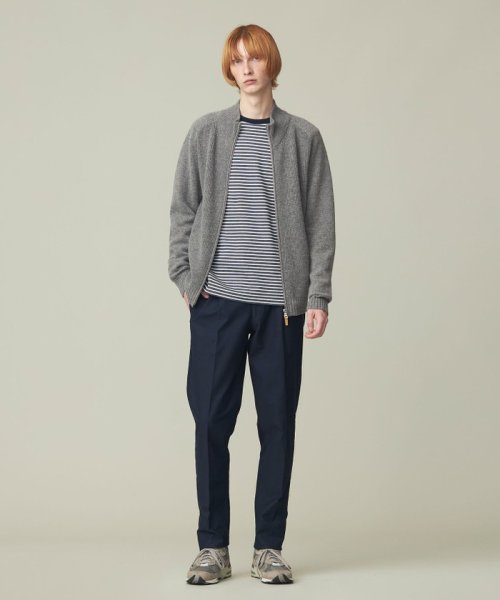 J.PRESS MENS(J．プレス　メンズ)/【WEB限定】畔編み フルジップカーディガン/img01