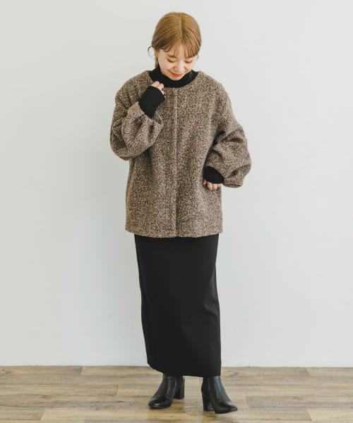 ITEMS URBANRESEARCH(アイテムズ アーバンリサーチ（レディース）)/ブークレノーカラージャケット/img07