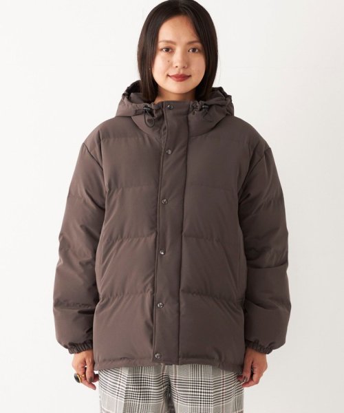 SHIPS Colors:ストレッチ タフタ ショート ダウン HO1376632100(10450円)