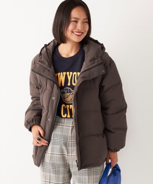 SHIPS Colors:ストレッチ タフタ ショート ダウン HO1376632100(10450円)