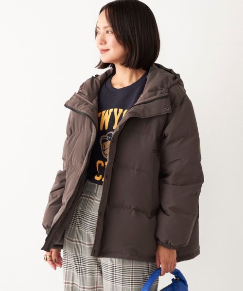 SHIPS Colors:ストレッチ タフタ ショート ダウン HO1376632100(10450円)