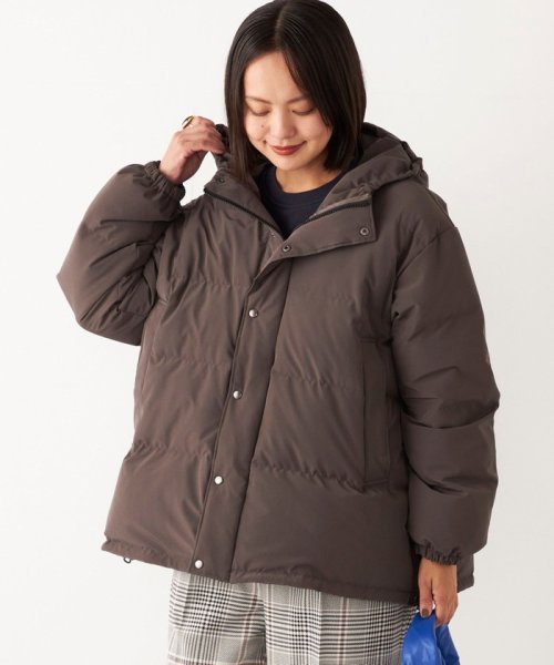 SHIPS Colors:ストレッチ タフタ ショート ダウン HO1376632100(10450円)