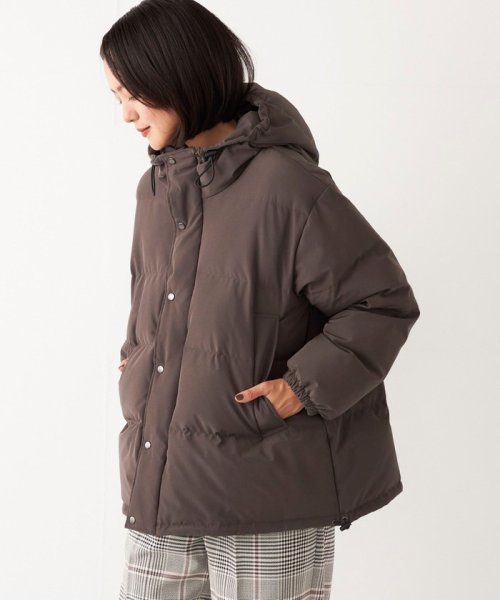 SHIPS Colors:ストレッチ タフタ ショート ダウン HO1376632100(10450円)