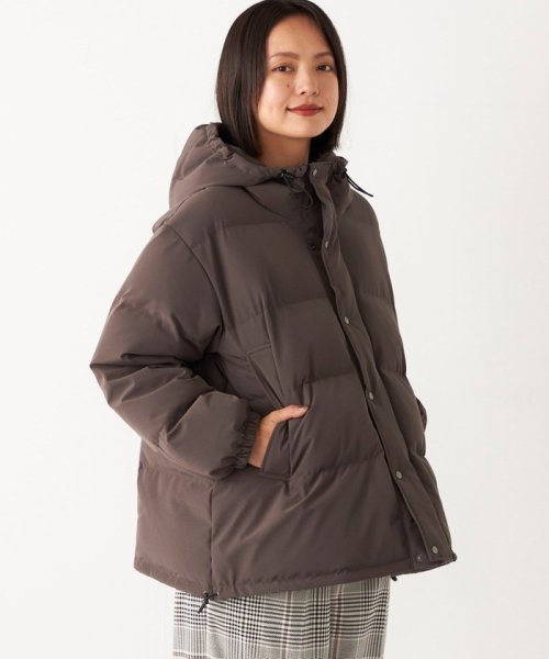 SHIPS Colors:ストレッチ タフタ ショート ダウン HO1376632100(10450円)