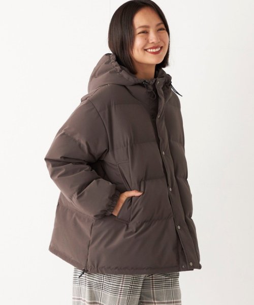 SHIPS Colors:ストレッチ タフタ ショート ダウン HO1376632100(10450円)