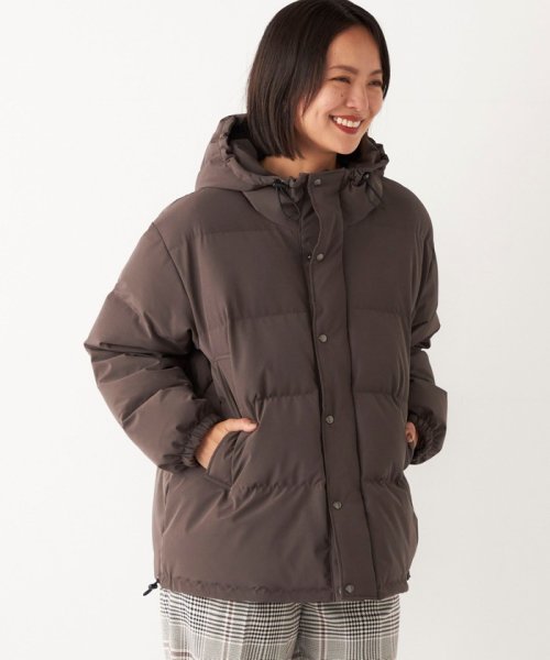 SHIPS Colors:ストレッチ タフタ ショート ダウン HO1376632100(10450円)