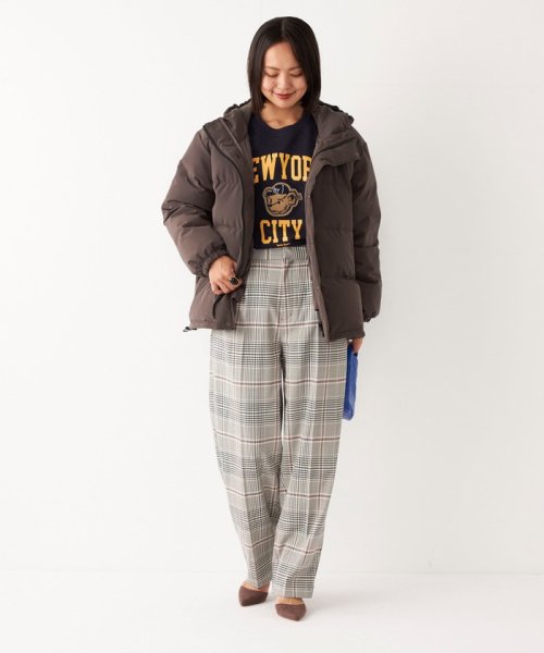 SHIPS Colors:ストレッチ タフタ ショート ダウン HO1376632100(10450円)