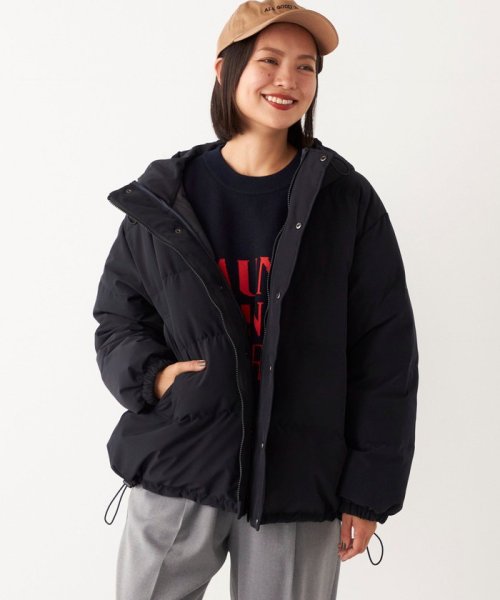 SHIPS Colors:ストレッチ タフタ ショート ダウン HO1376632100(10450円)