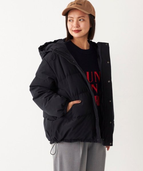 SHIPS Colors:ストレッチ タフタ ショート ダウン HO1376632100(10450円)