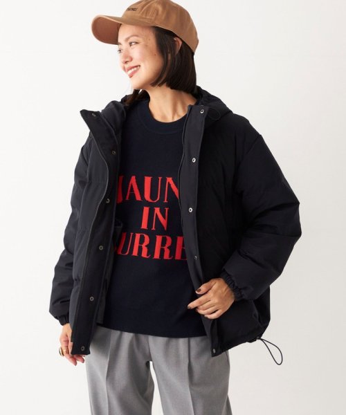 SHIPS Colors:ストレッチ タフタ ショート ダウン HO1376632100(10450円)