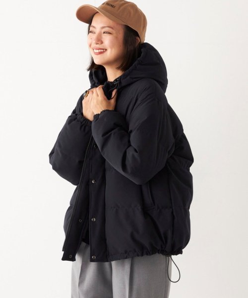 SHIPS Colors:ストレッチ タフタ ショート ダウン HO1376632100(10450円)