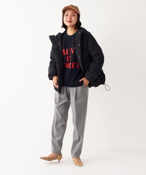 SHIPS Colors:ストレッチ タフタ ショート ダウン HO1376632100(10450円)