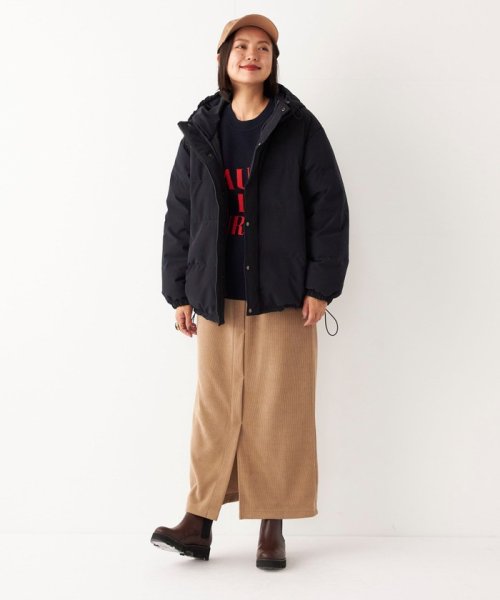 SHIPS Colors:ストレッチ タフタ ショート ダウン HO1376632100(10450円)