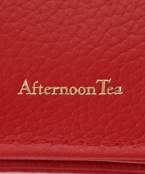 Afternoon Tea LIVING(アフタヌーンティー・リビング)/フラワーチャーム付き本革ミニ財布/Afternoon Tea PREMIUM/img06