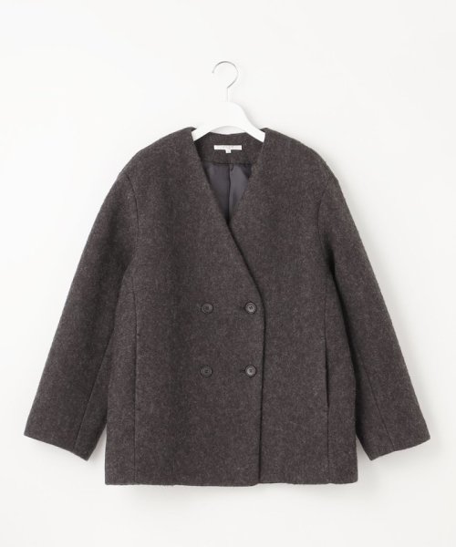 【SLOW/一部店舗限定】スライバーウール アウター 