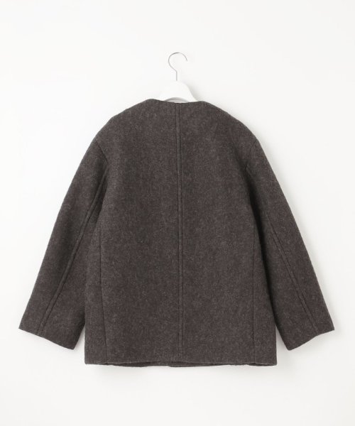 【SLOW/一部店舗限定】スライバーウール アウター 