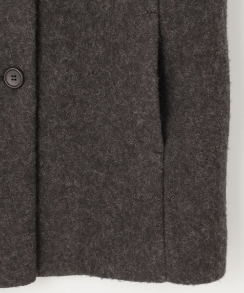 【SLOW/一部店舗限定】スライバーウール アウター 