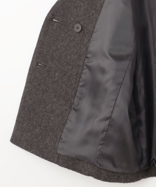 【SLOW/一部店舗限定】スライバーウール アウター 