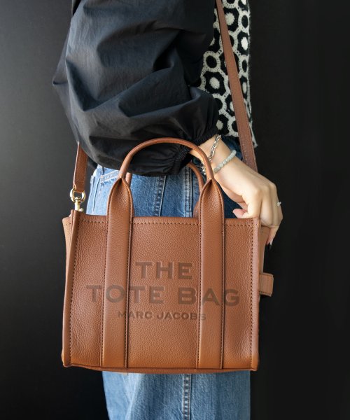  Marc Jacobs(マークジェイコブス)/MarcJacobs マークジェイコブス THE LEATHER MINI TOTE BAG レザー ミニ トートバッグ ショルダーバッグ 2WAY/img01