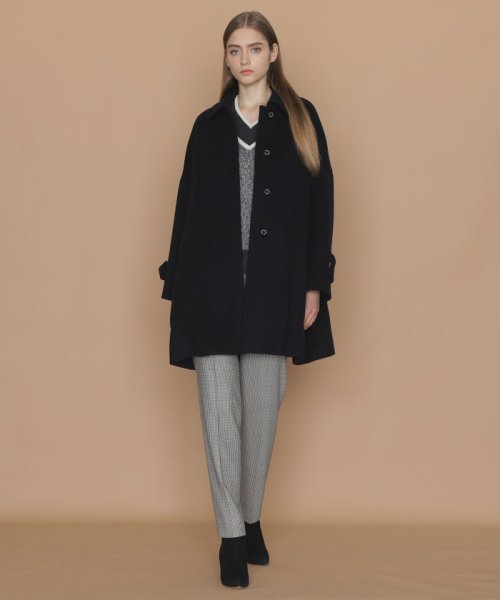 【L】【ROSLEY/ロズリー】ピュアラムビーバーステンカラーコート ROSLEY/ロズリー