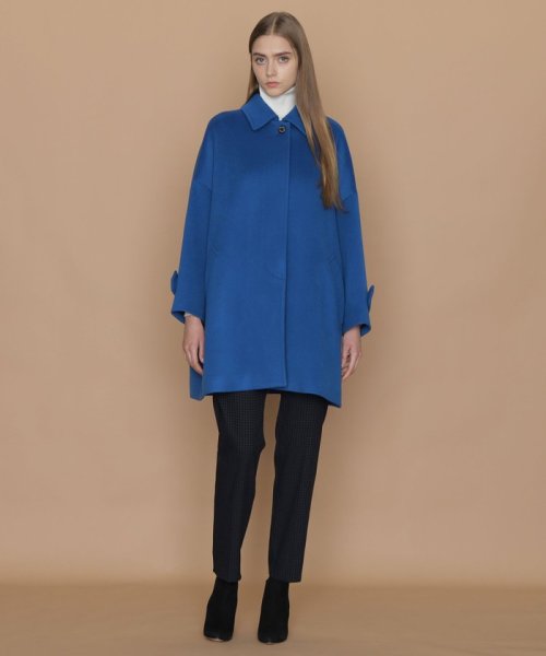 【L】【ROSLEY/ロズリー】ピュアラムビーバーステンカラーコート ROSLEY/ロズリー