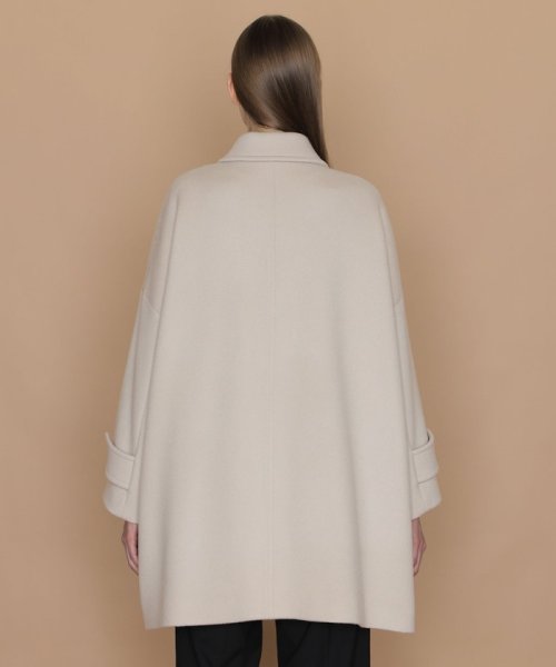 【L】【ROSLEY/ロズリー】ピュアラムビーバーステンカラーコート ROSLEY/ロズリー