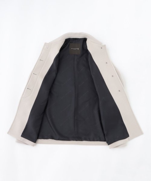 【L】【ROSLEY/ロズリー】ピュアラムビーバーステンカラーコート ROSLEY/ロズリー