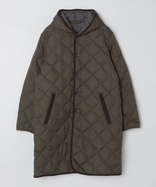 *【SHIPS別注】TAION:〈手洗い可能〉ダウン キルティング フード コート 23FW 商品説明昨年大好評の新モデルが新色を加えてアップデート！インナーダウンブランド