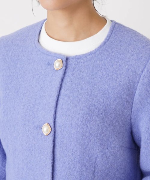 ノーカラージャケット 