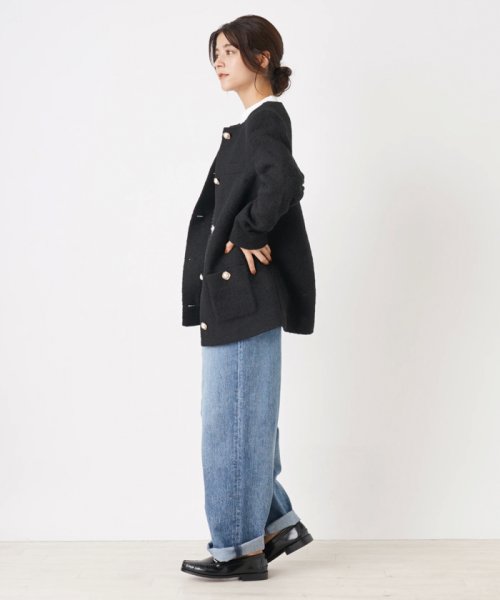 セミロングノーカラージャケット セミロングノーカラージャケット セミロングノーカラージャケット B1851727192(14278円)