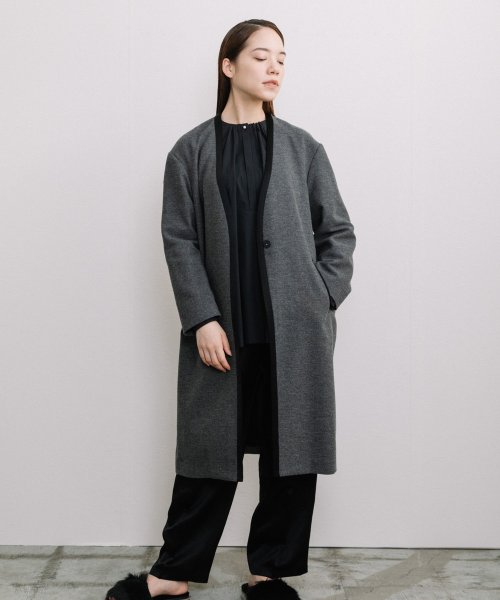 【Liyoca】コットンウールカルゼノーカラーコート D2758019210(21252円)