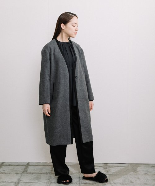 【Liyoca】コットンウールカルゼノーカラーコート D2758019210(21252円)