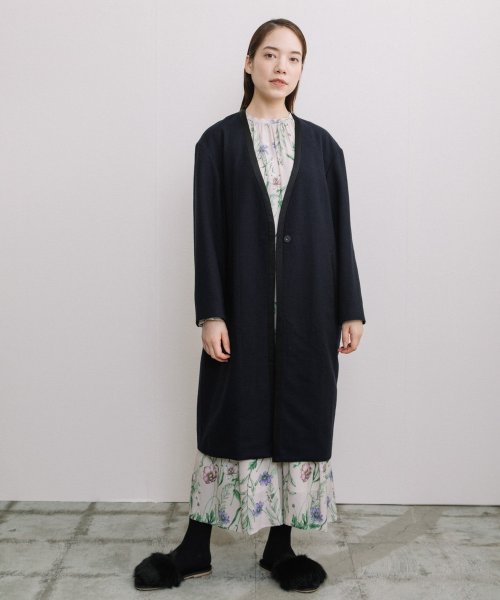 【Liyoca】コットンウールカルゼノーカラーコート D2758019210(21252円)