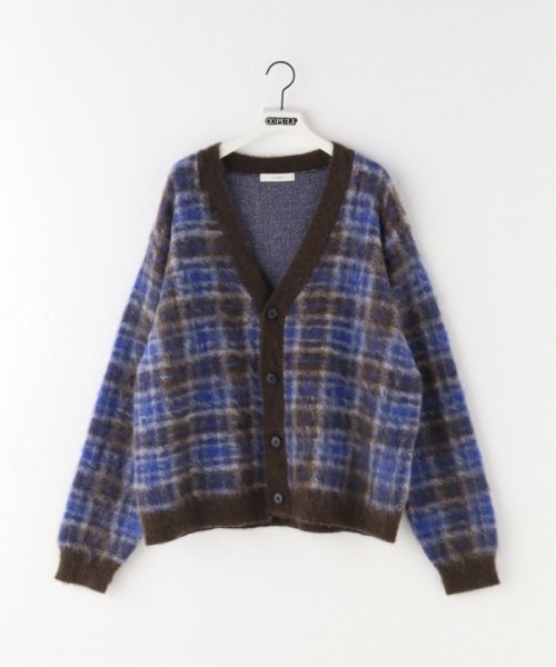 PULP(パルプ)/【JIEDA / ジエダ】MOHAIR CHECKED CARDIGAN/img20